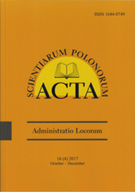 The access to the gas network and its state in urban-rural communes of southern part of the kujawsko-pomorskie voivodeship Cover Image