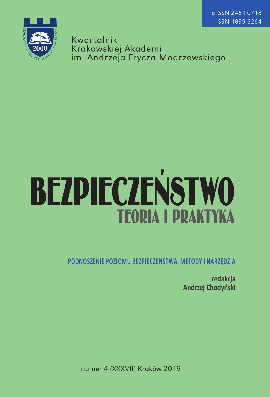 Podejście systemowe w badaniach bezpieczeństwa organizacji