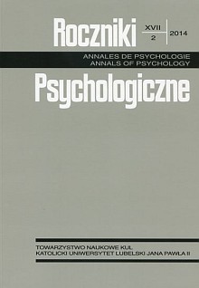 The Polish adaptation of the IPIP-BFM-50 questionnaire for measuring five personality traits in the lexical approach Cover Image