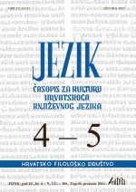 Vanjskopolitički utjecaji na hrvatski književnojezični razvoj u drugoj polovici XIX. stoljeća