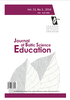 DEVELOPMENT AND EVALUATION OF A COMPETENCE-BASED TEACHING PROCESS FOR SCIENCE AND TECHNOLOGY EDUCATION Cover Image