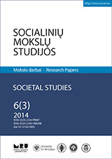 Reflection on Culture and It’s Synthesis in the World. Outlook of Lithuanian Intellectuals of the End of the 19th and the Beginning of the 20th Cent. Cover Image