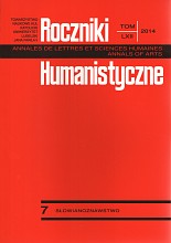 Józef Czapski’s encounters with russian emigrant writers (Sum.) Cover Image