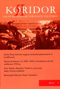 Az 1848–1849-es forradalom szlovák emlékezete 1918-ig Cover Image