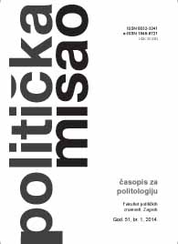 DEVELOPMENT OF INTERNATIONAL RELATIONS AS DISCIPLINE IN THE JOURNAL POLITIČKA MISAO (1964-1987) Cover Image