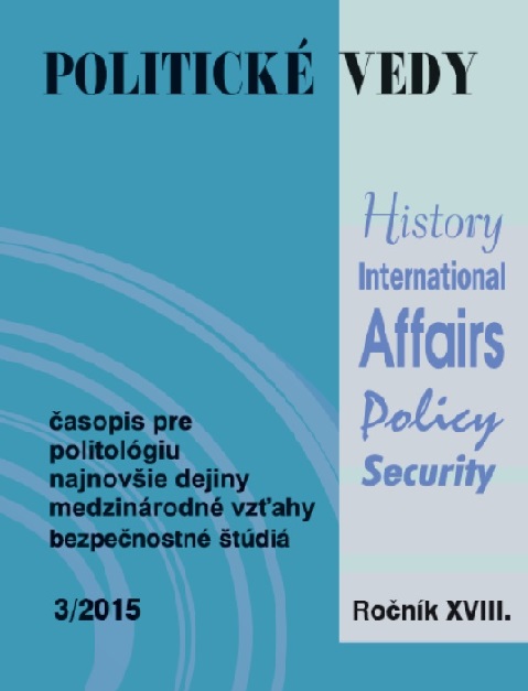Energy Security and its Impact on Foreign Policy and International Political Status of the Russian Federation Cover Image