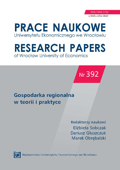 Innovation vs. structural changes in the labour market in the Lodzkie province  Cover Image