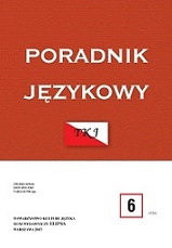 Bilingualism, biculturalism, national and cultural identification on the example of foreigners living in Poland Cover Image