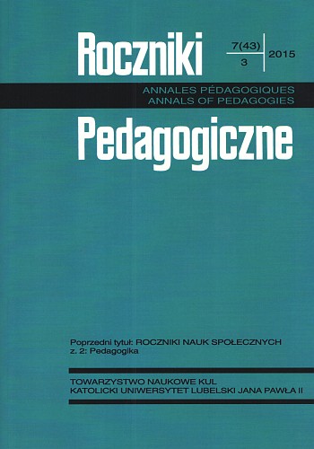 The Issue of Fundamental Choice between Realism and Idealism in Creating an Appropriate Concept of Upbringing Cover Image