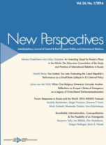 Czech Public Opinion on Turkey’s Accession to the EU: An Analysis through the Lenses of Sociological and Discursive Institutionalism* Cover Image