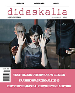 “A Careless Jump into the Void“ - Judit Jancso and Sylvain Jailloux (actors of Théâtre du Soleil) in conversation with Magdalena Hasiuk  Cover Image