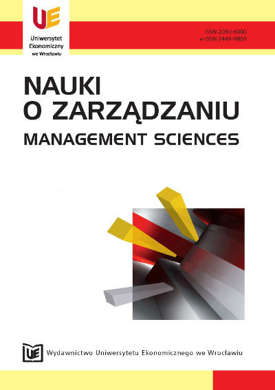 Foreign subsidiaries of Polish companies – a proposal of research issue  Cover Image