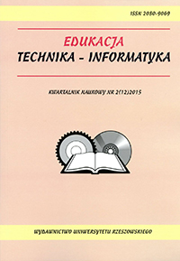Theory of Creating Projects for Teaching Technical Subjects and Computer Visualization Cover Image