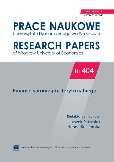 Instrumenty rynku kapitałowego w finansowaniu jednostek samorządu terytorialnego