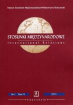 The Subject, Theory and Methodology of the Science of International Relations Cover Image
