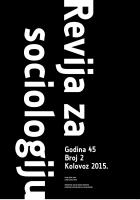 What after the (Social) Transition? Critical Remarks Regarding the Use of the Transition Approach in Sociological Examinations of Croatian Society Cover Image