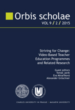 Striving for Change: Video-Based Teacher Education Programmes and Related Research (Editorial) Cover Image
