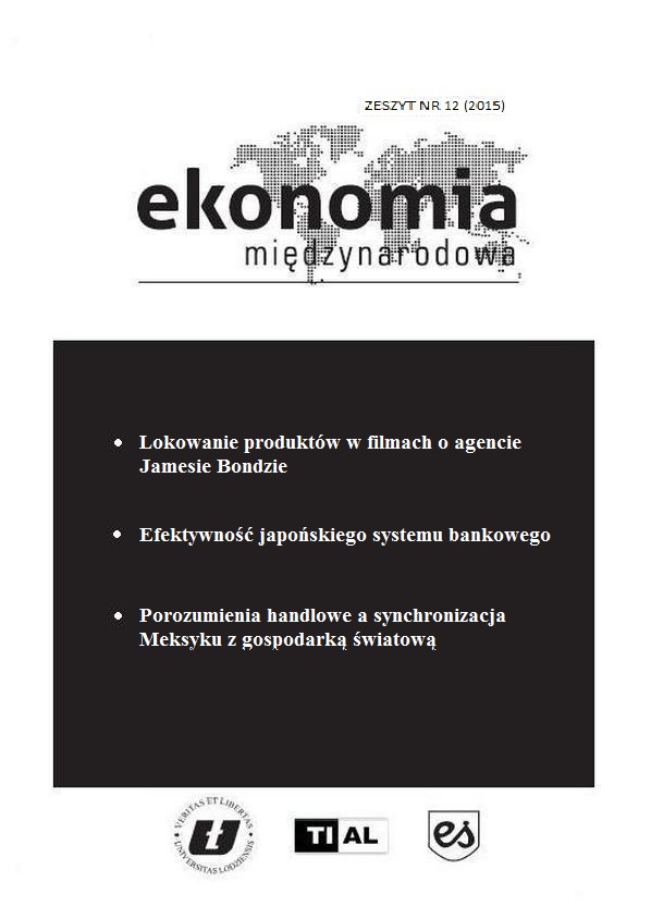 Impact of the Mexican trade agreements on its business cycle synchronization with the world economy Cover Image