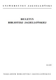 Powstanie i działalność biblioteki Cesarsko-Królewskiego Towarzystwa Gospodarczo-Rolniczego Krakowskiego (1845–1862) na tle innych bibliotek o podobnym profilu na ziemiach polskich do roku 1939