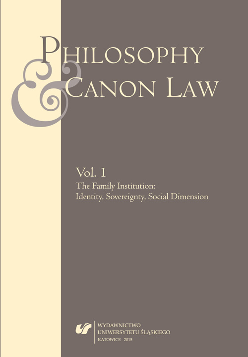 Family and Polis. The Socio-Philosophical Legacy of Plato and Aristotle at the Present Time