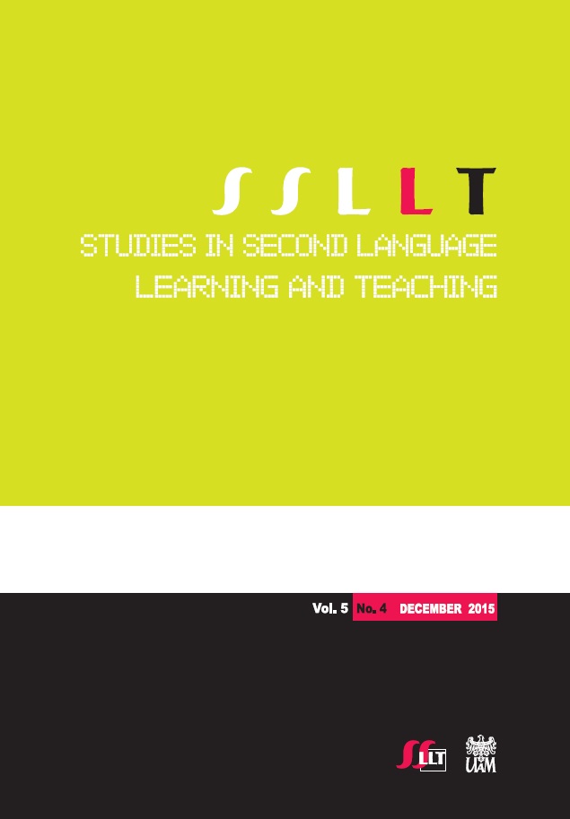 Working memory in second language acquisition and processing Cover Image
