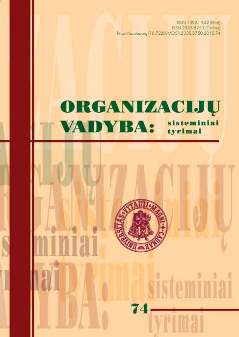 The Needs that Individuals and Organizations Seek to Fulfil by Contemporary Employment Agreements: The Case of Latvia Cover Image