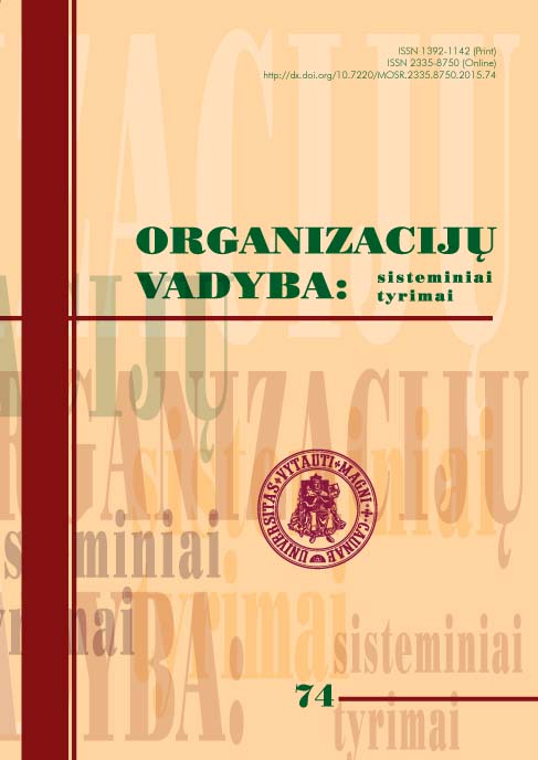 Moterų ir vyrų vadovavimo savybių suvokimas organizacijų valdybose