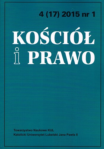 Common Good as the Goal of Cooperation between Church, State and Other Denominations Cover Image