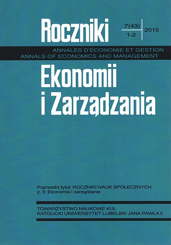 Road Marking in the Polish Kingdom of the First Half of the 19th Century as a Factor in Economic Development Cover Image