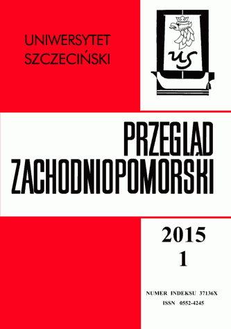 Propaganda of the achievements of the productive cooperatives and state agricultural farms in the newspaper "Głos Szczeciński" up то 1956, as an example of the communist indoctrination of the Polish community in West Pomerania Cover Image