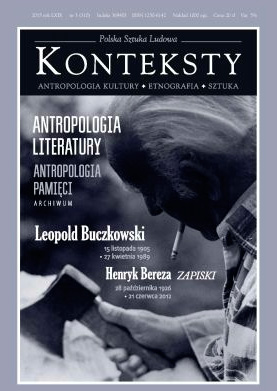 The Disciple of Faustus. Creative Links between Zygmunt Trziszka and Leopold Buczkowski Cover Image