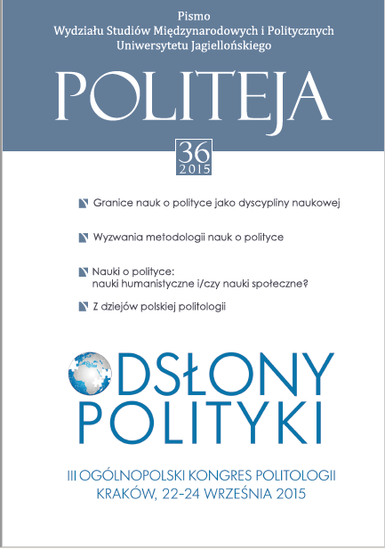 Between Political Science and Media Studies. Together or Separately? Case of Studies Dedicated to Political and Media Systems in Central and Eastern Europe Cover Image