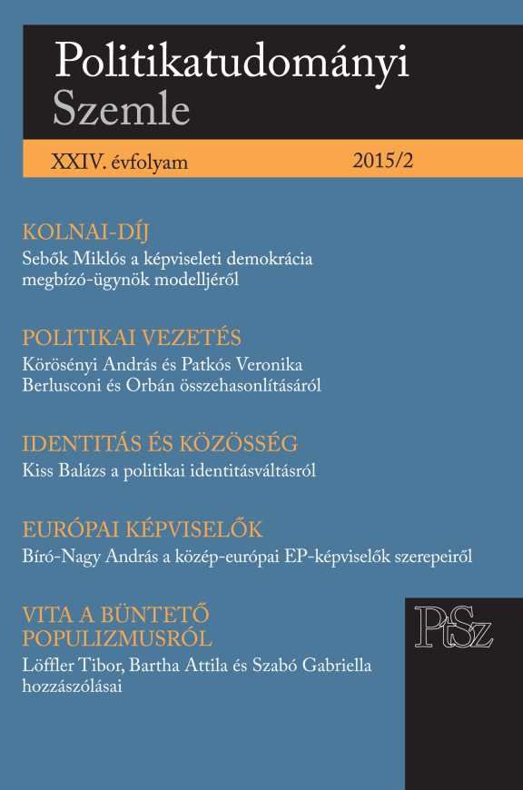 Central European MEPs and Their Roles. Cover Image