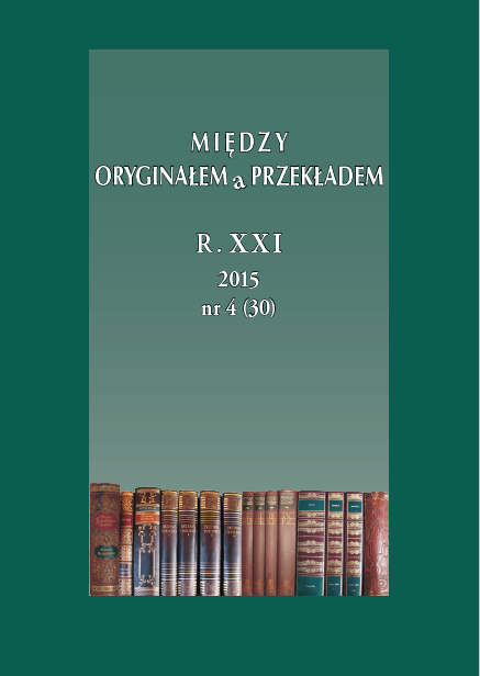 Remarks on colloquialisation in the original and translated text Cover Image