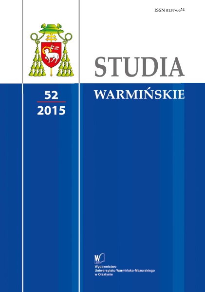 XVI Dni Interdyscyplinarne „Misja teologii w uniwersytecie” (9-10 czerwca 2015 r.)