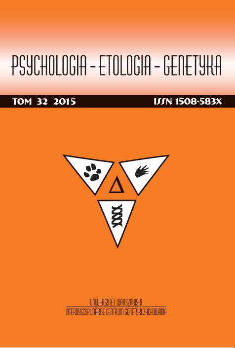 TEMPERAMENT TRAITS IN TERMS OF REGULATIVE THEORY OF TEMPERAMENT: THE RELATIONSHIP WITH MENTAL DISORDERS AND THEIR GENETIC BACKGROUND Cover Image