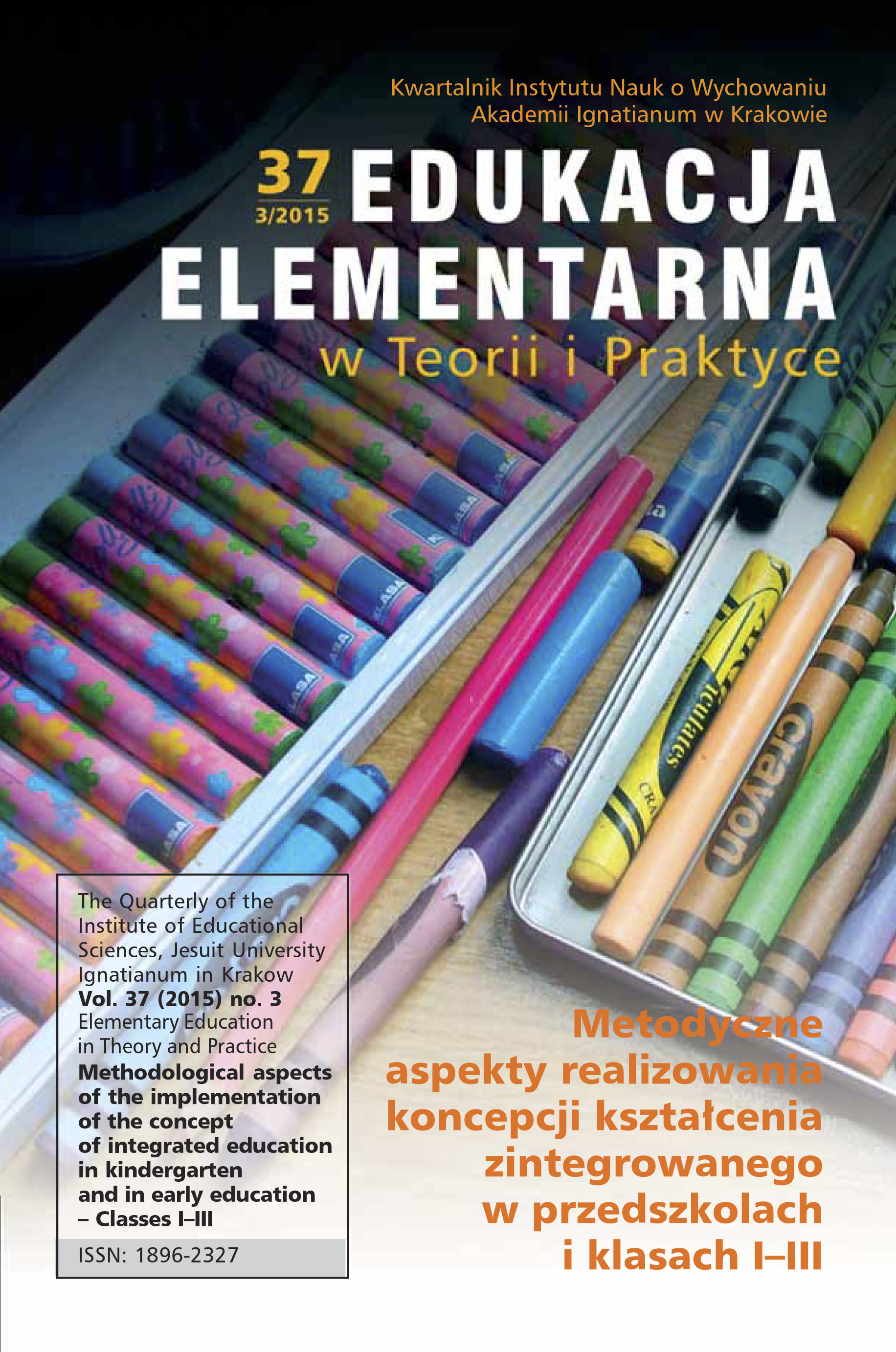 The (Pre-)school Education of Six-year-olds (Reflections on the Reforms Introduced by the Polish Ministry of National Education) Cover Image