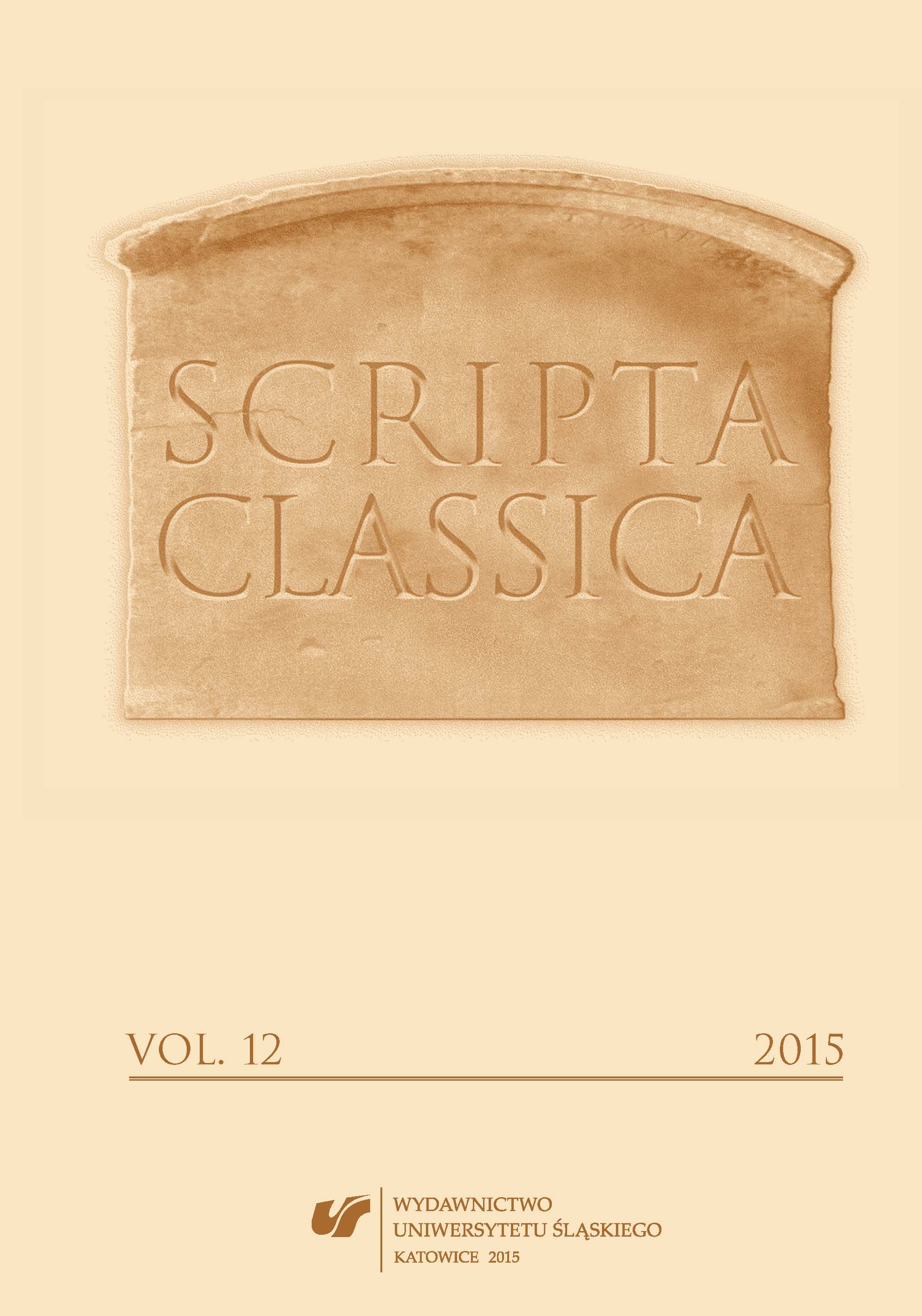 Was Cicero’s Audience Aware of How Orpheus Died (Arch. 19)?