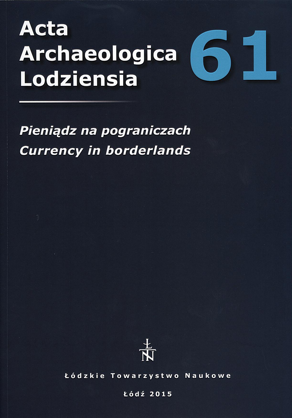 Między Bliskim Wschodem a Grecją – pieniądz w okresie archaicznym