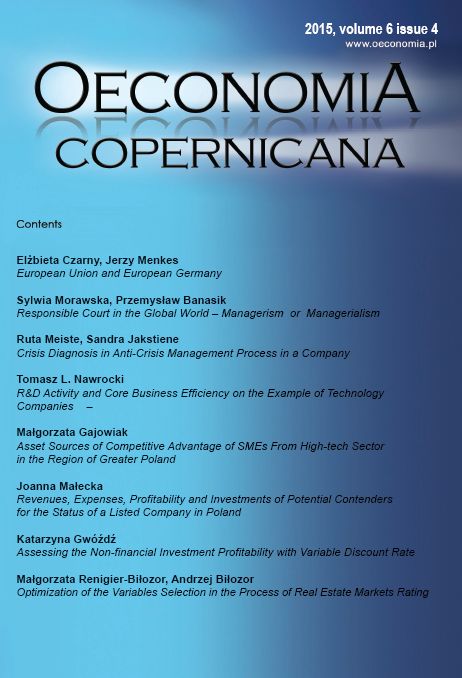 Revenues, Expenses, Profitability and Investments of Potential Contenders for the Status of a Listed Company in Poland Cover Image