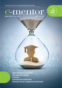 E-research - selected issues concerning the Internet attitudes and opinions research Cover Image