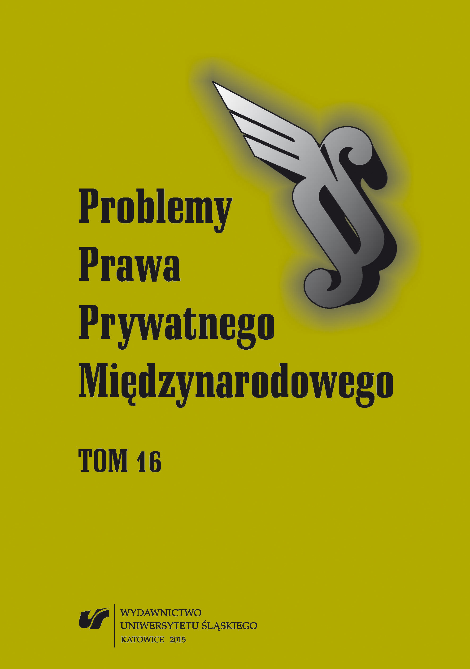 Niektóre konsekwencje zmiany statutu w międzynarodowym prawie spółek (przymusowe przeniesienie siedziby spółki)