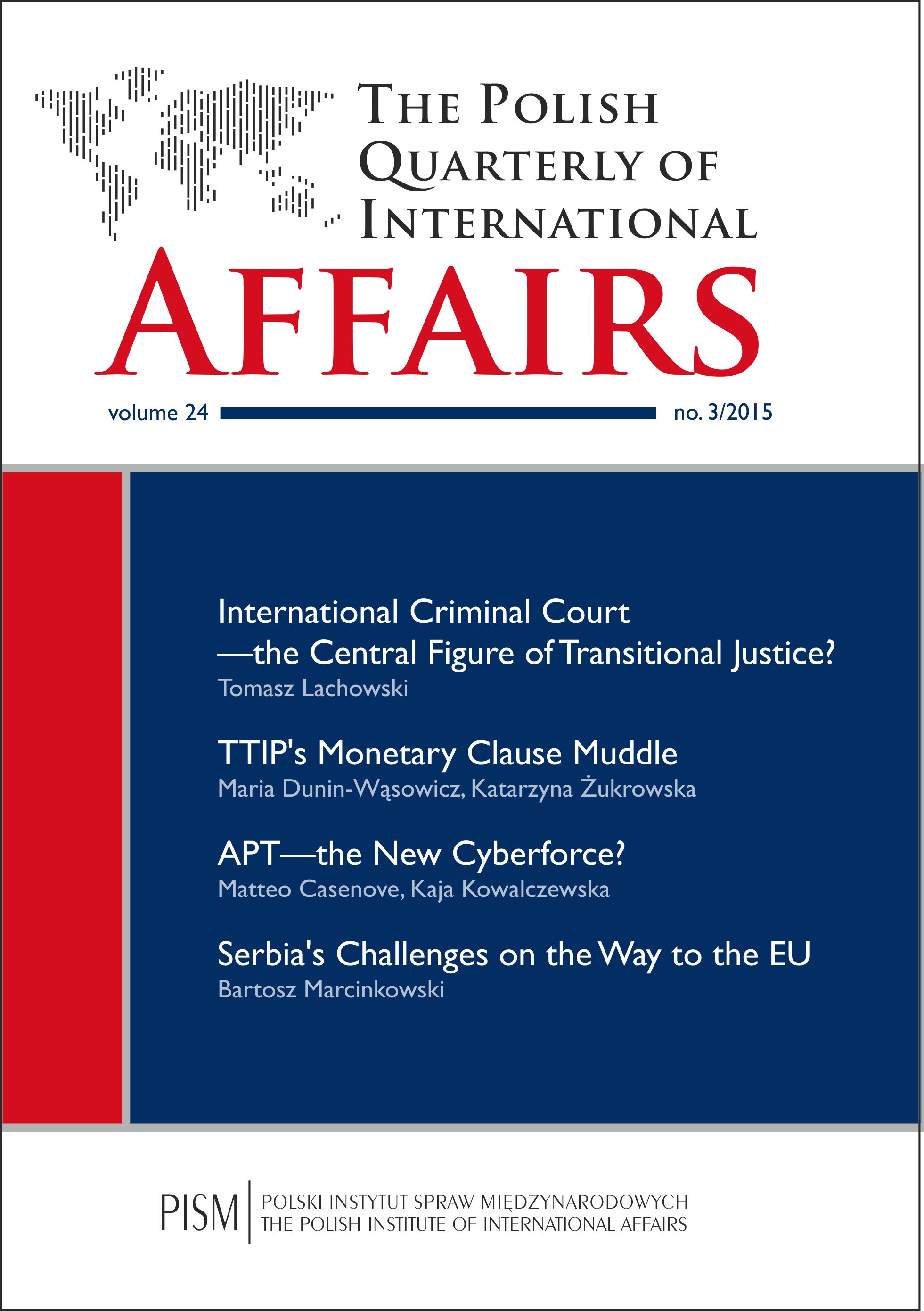 Fredrik Erixon, Krishnan Srinivasan (eds): Europe in Emerging Asia: Opportunities and Obstacles in Political and Economic Encounters (Krzysztof Iwanek)
Patrick Cockburn: The Rise of Islamic State: ISIS and the New Sunni Revolution; Charles Lister: T