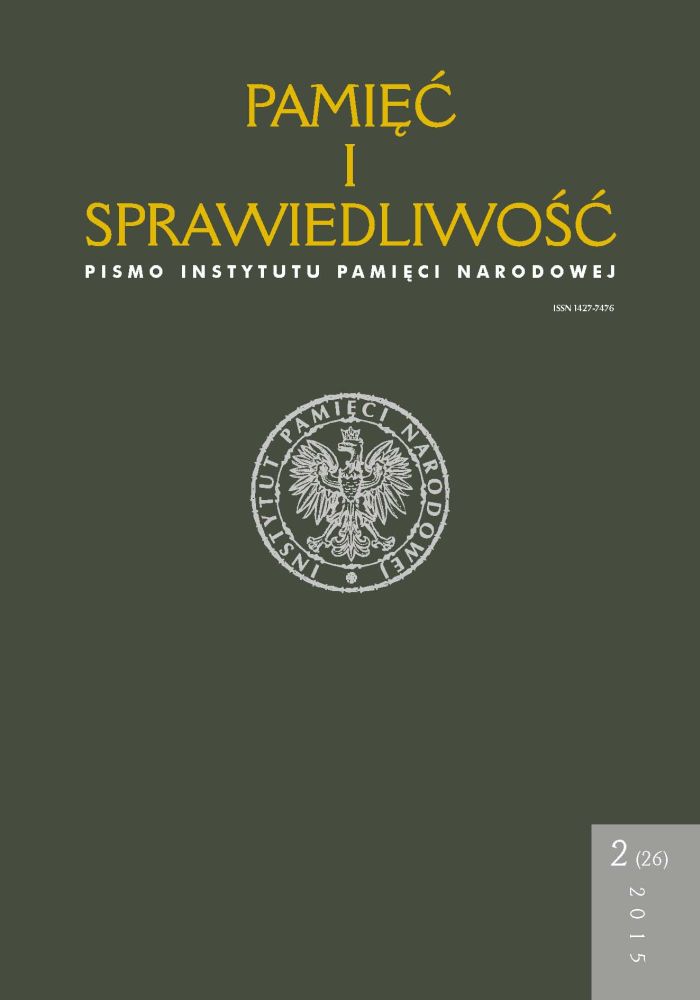 In the Eyes of the Enemy… Polish Woman in the opinion of the Germans in Wartime 1939–1945: Two Examples Cover Image