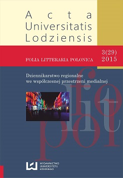 Łódź jako temat regionalnego reportażu radiowego