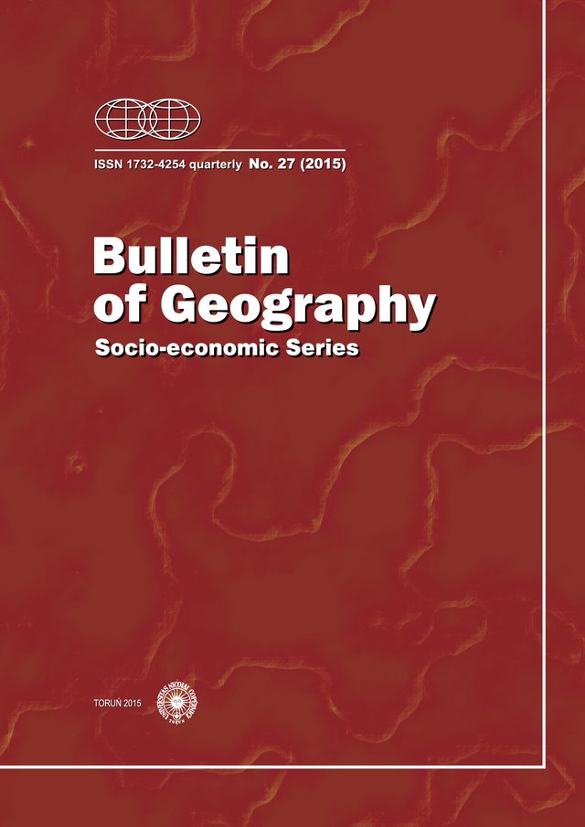 Morphological processes in the spatial structure of the southern district of Wrocław city