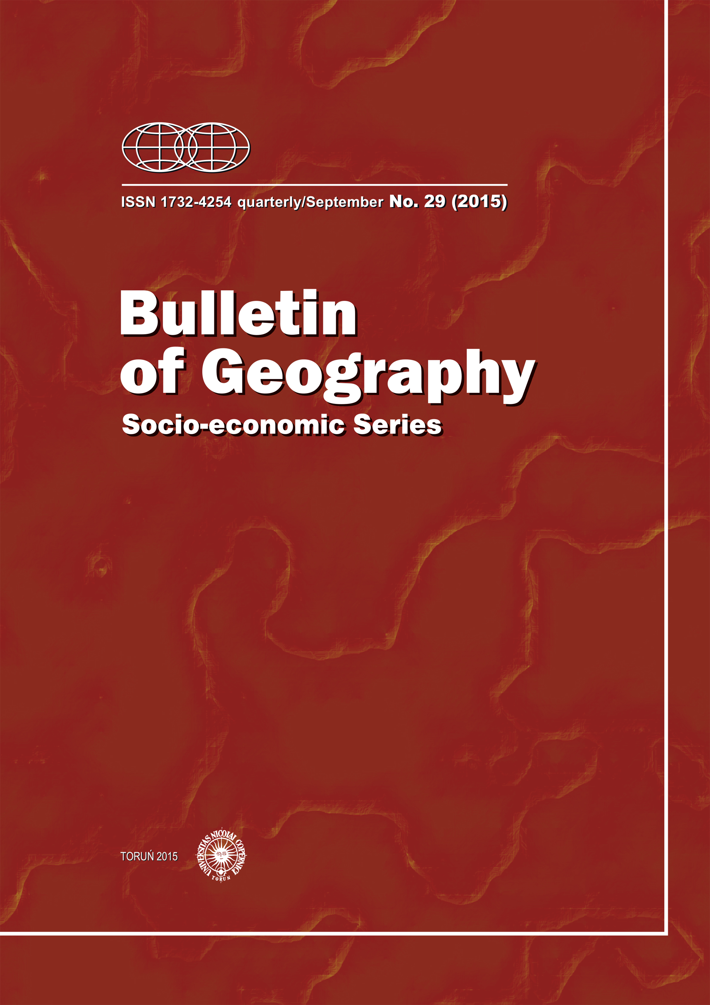 A geography graduate's transition into the labour market in Poland:a quantitative and qualitative evaluation of the process Cover Image