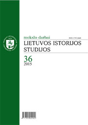 CRISIS CHANGES LITHUANIA: ALTERATIONS OF THE SOCIETY AND THE STATE IN 1931–1935 Cover Image