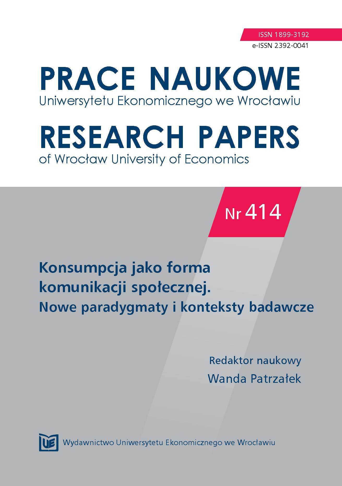 Consumption as communication? In search of sociological paradigm in the analysis of consumption Cover Image