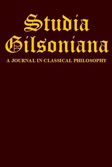 THE CONTINGENCY OF OUR OWN BEATITUDE. SOME REFLECTIONS ON GILSON’S “THE FUTURE OF AUGUSTINIAN METAPHYSICS”